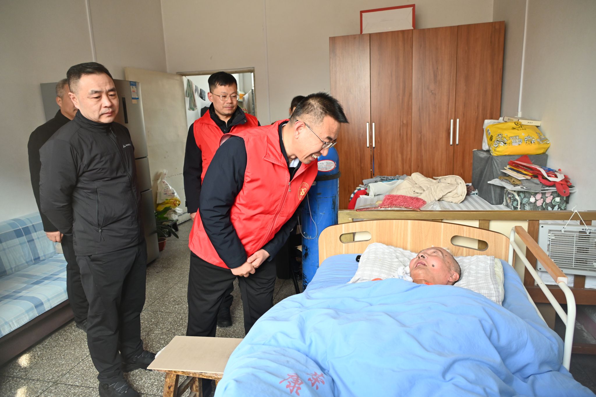 山西建投四建集团探望慰问伤残武士-402cc永利集团