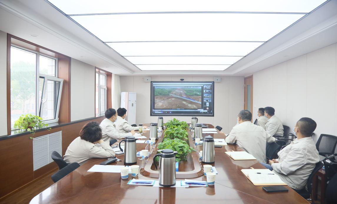 山西建投八建集团对省外项目开展线上清静质量检查