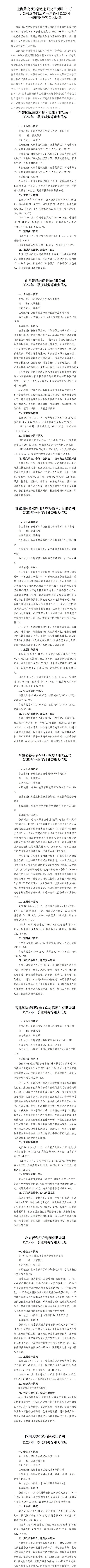 上海荣大投资治理有限公司及所属子公司2025年一季度财务等重大信息-402cc永利集团