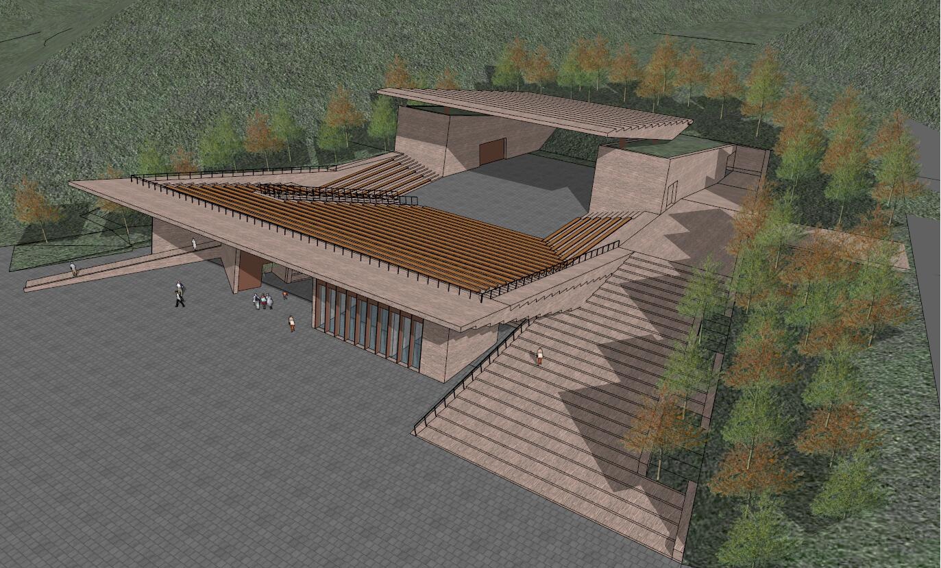 山西建投总承包部承建的左权县国际民歌赛演艺场馆项目开工-402cc永利集团