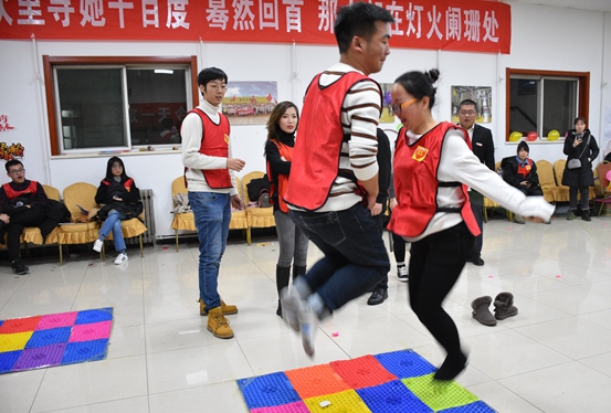 青春的约会 漂亮的邂逅——山西建投四建集团举行“2020迎新春只身青年素质拓展”活动-402cc永利集团