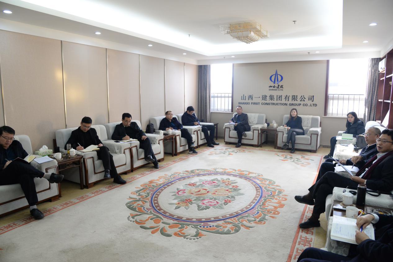 以服务质量为包管   以客户需求为动力——山西建投建通科技赴山西建投一建集团举行集采平台使用回访