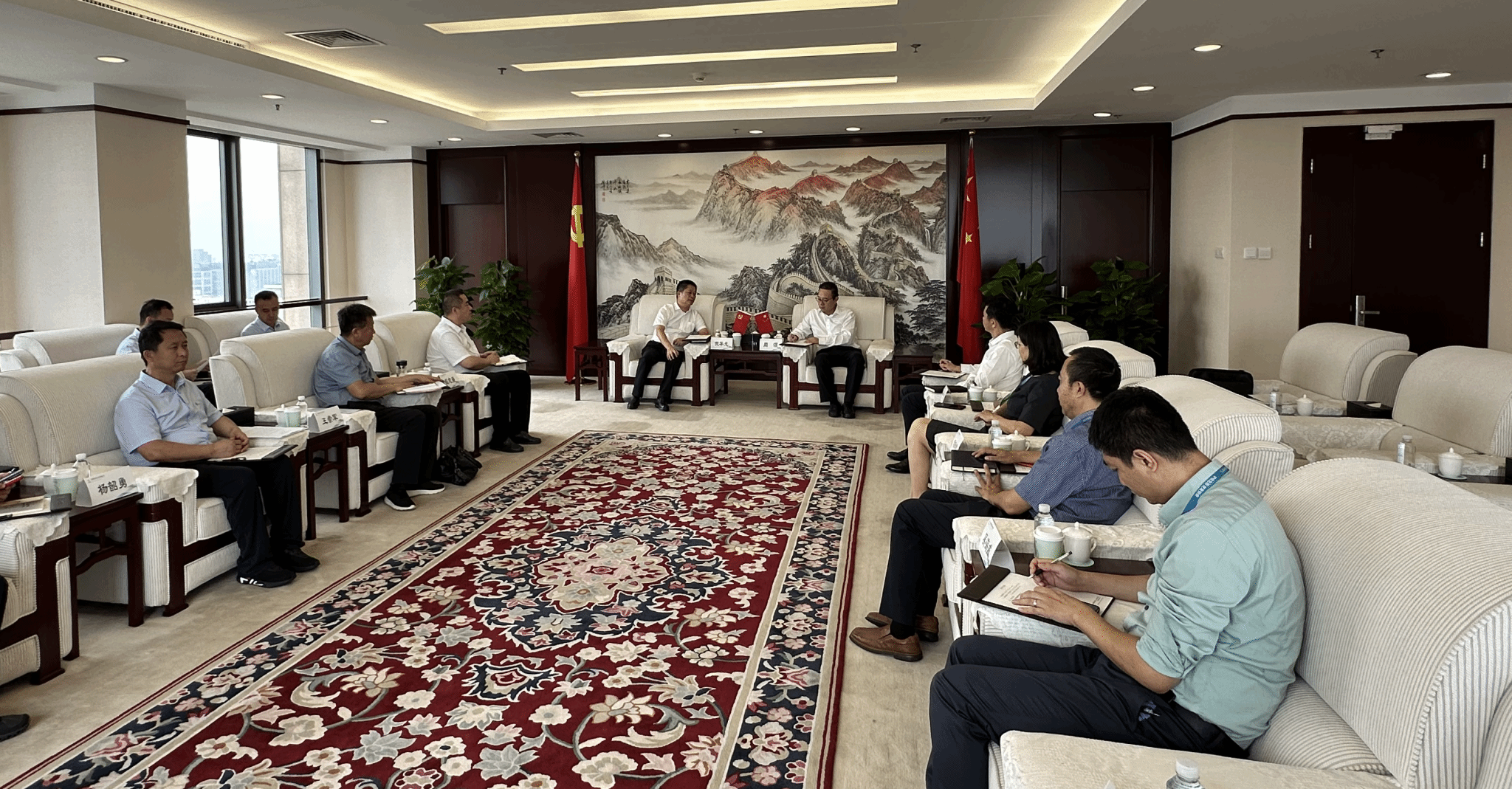 山西建投集团向导在北京开展商务洽谈活动-402cc永利集团