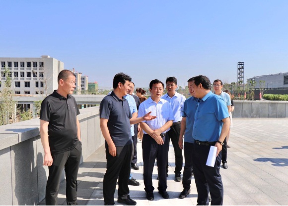 晋中市副市长在山西建投晋中指挥部在建项目调研-402cc永利集团