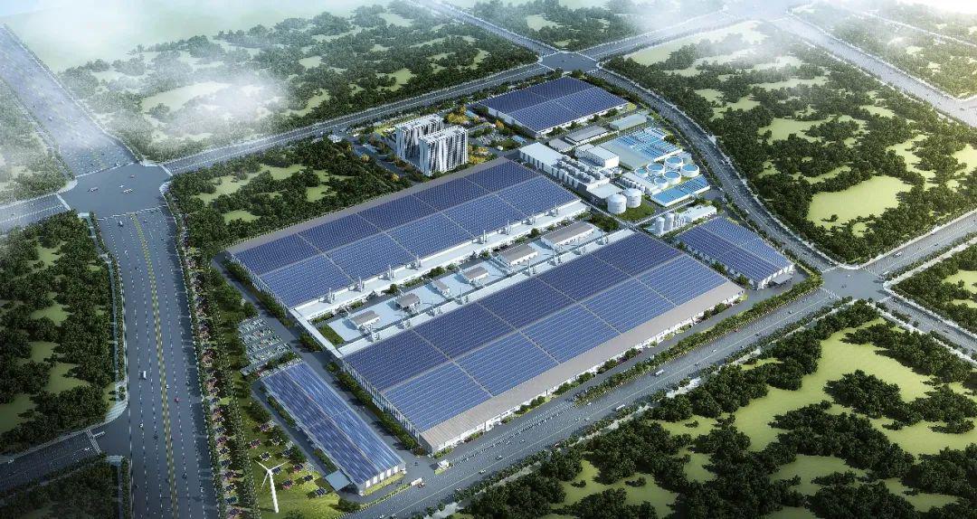 山西建投潇河工业公司潇河新能源新质料工业基地8GW电池车间项目主体结构封顶-402cc永利集团