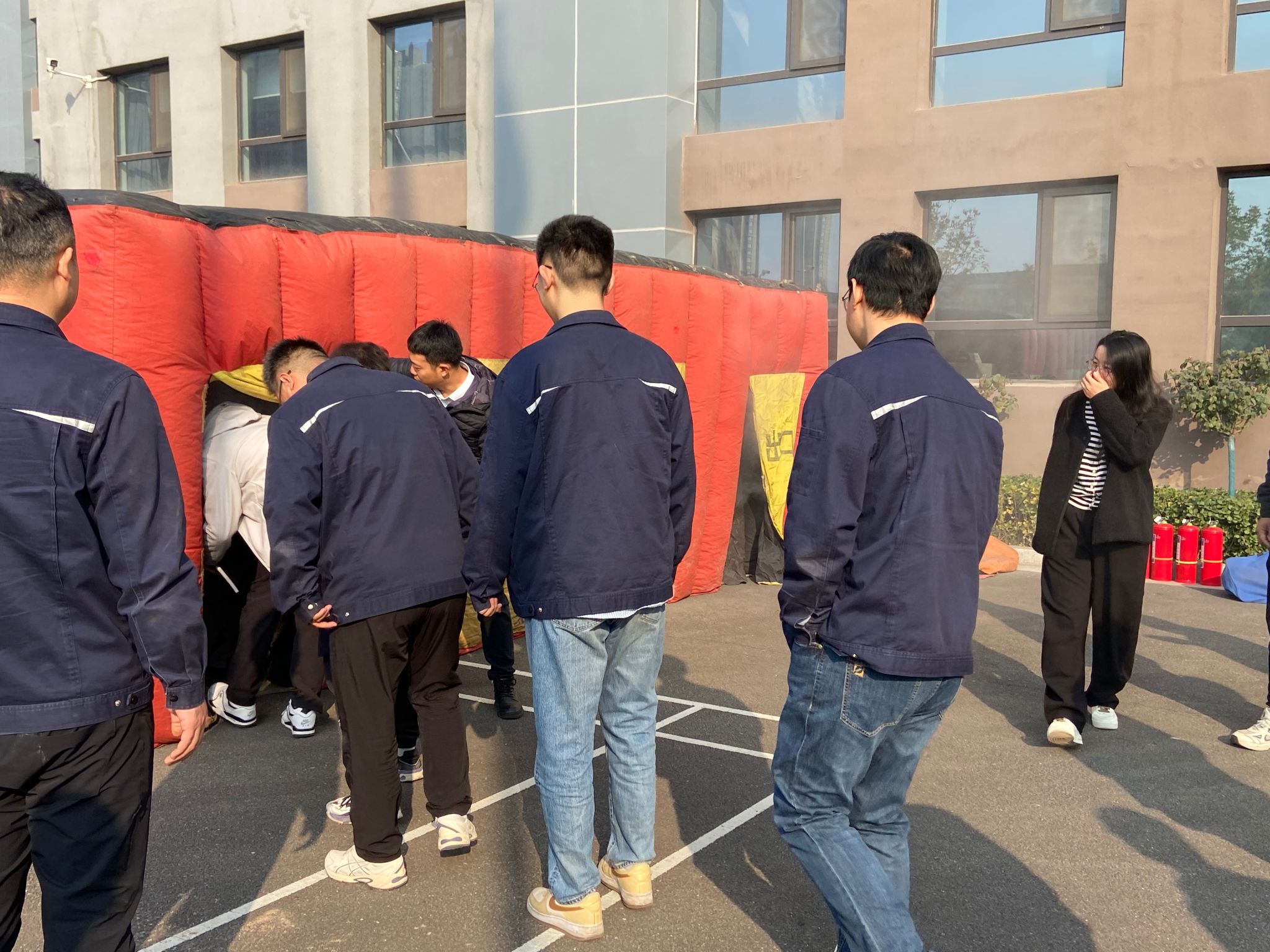山西建投一建集团举行消防清静培训-402cc永利集团