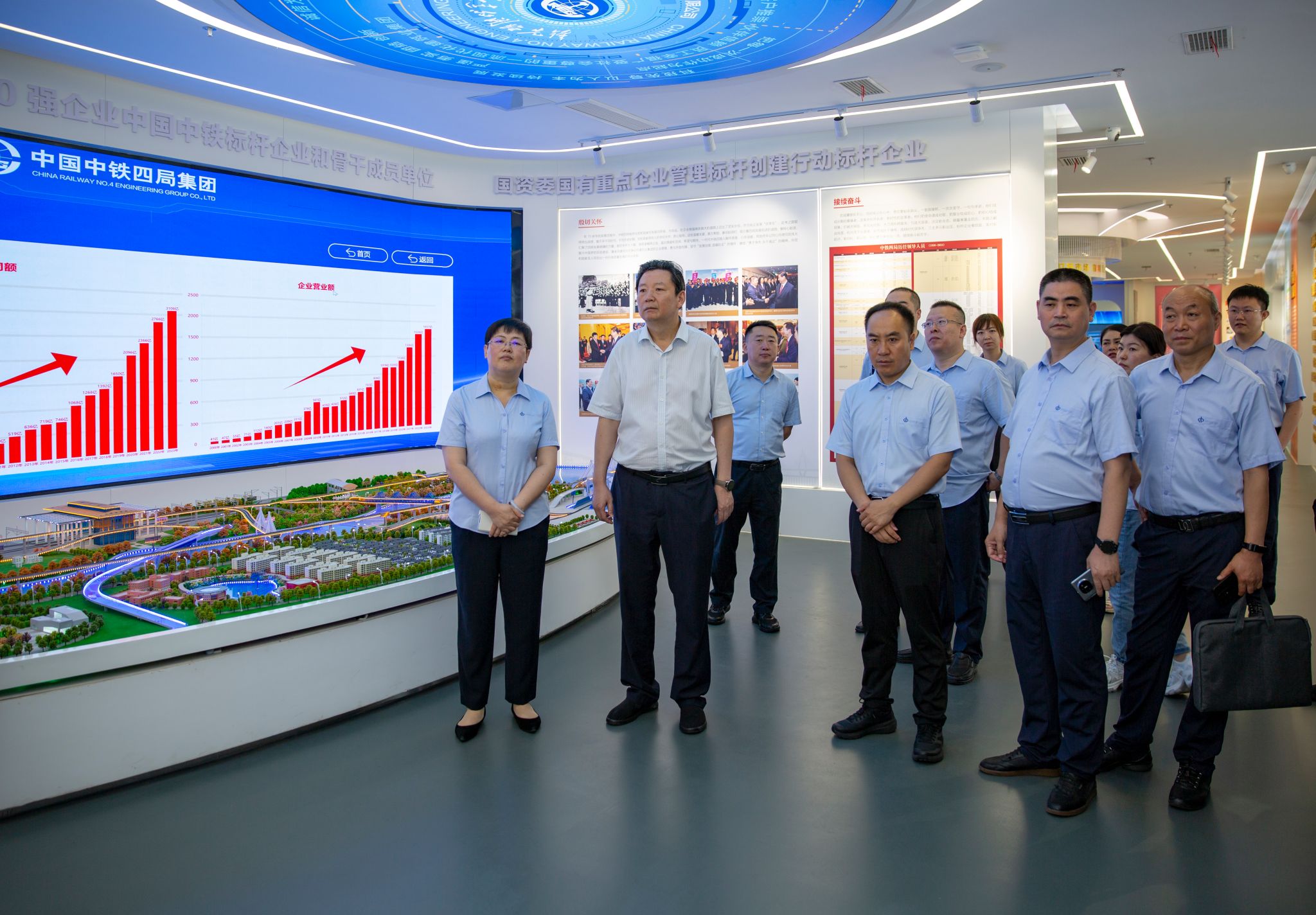 山西建投集团赴中铁四局集团开展对标学习-402cc永利集团