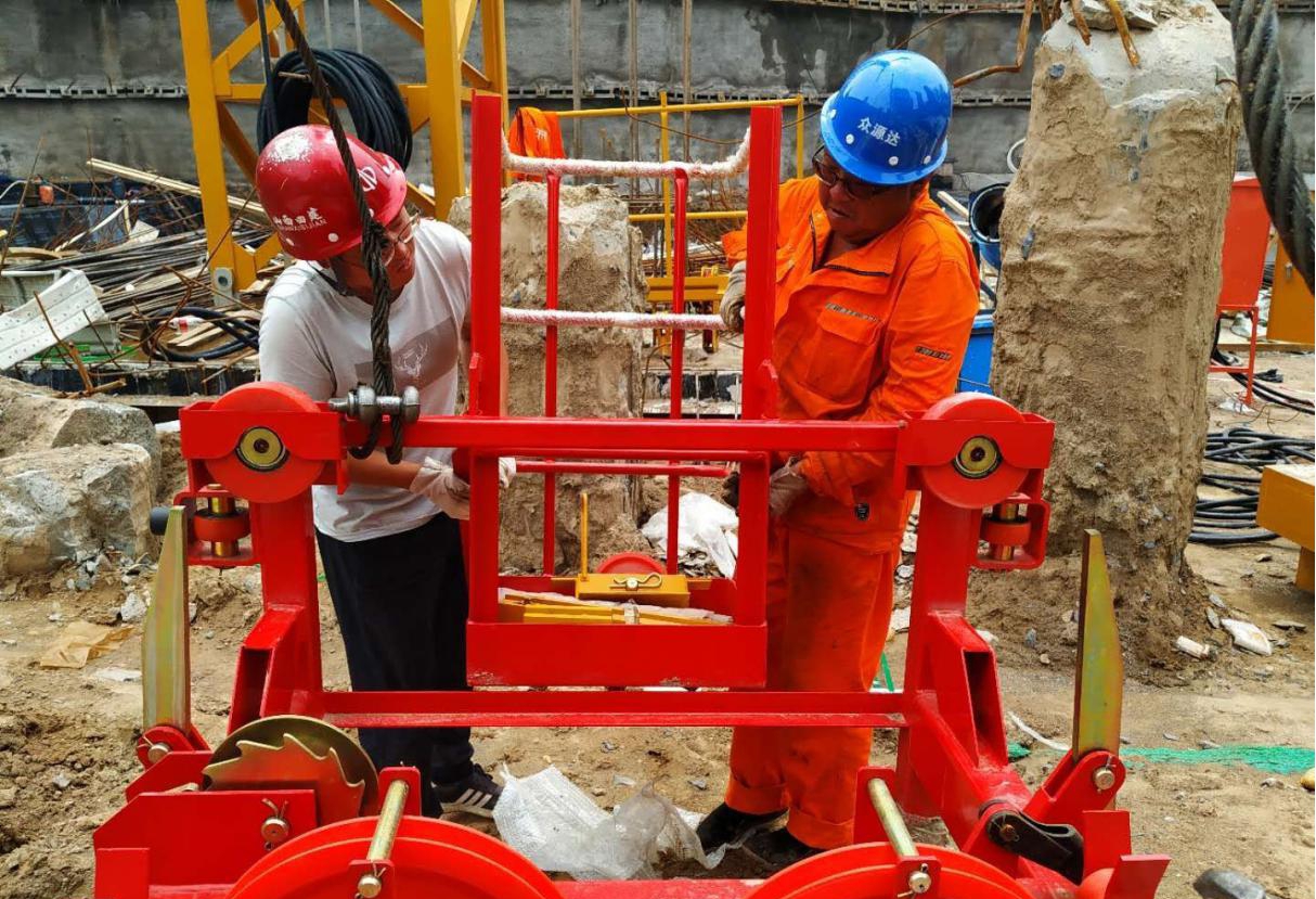 山西建投四建集团首台徐工XGT7527A-18S塔机乐成装置-402cc永利集团