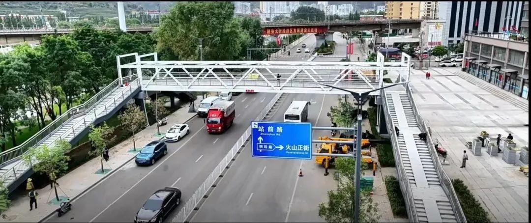 山西建投六建集团承建的古交市新建三座人行天桥402cc永利集团项目顺遂完工-402cc永利集团