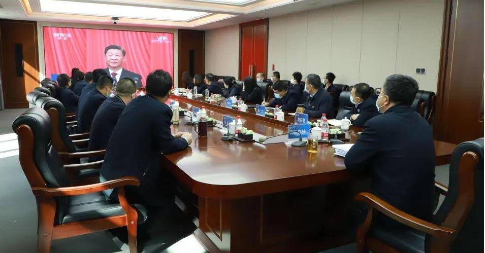 山西建投组织收听收看党的二十大开幕会-402cc永利集团