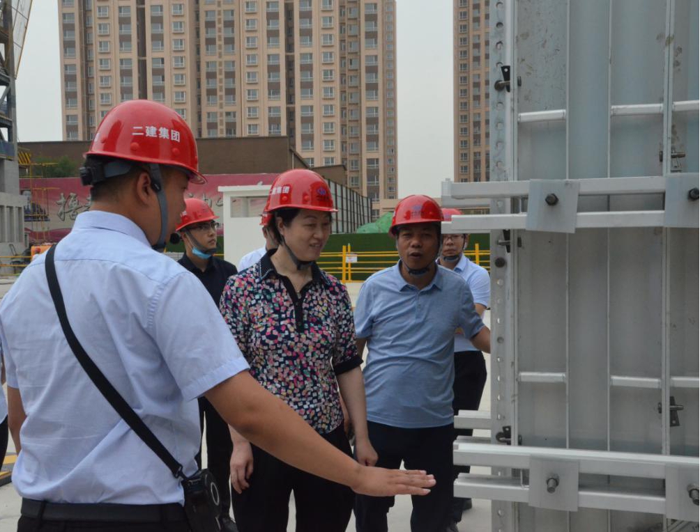 山西省住建厅节能与科技处向导在山西建投二建集团承建的晋建·迎曦园项目调研指导-402cc永利集团
