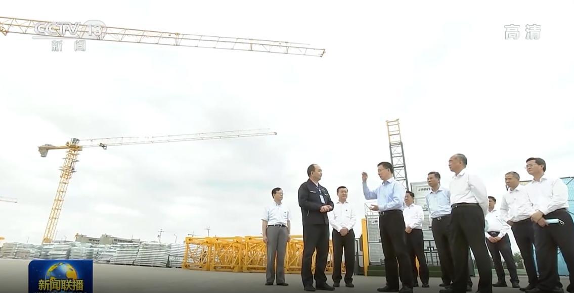 中共中央政治局常委、国务院副总理韩正莅临山西建投潇河园区调研-402cc永利集团