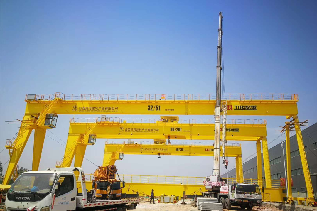 山西省内最大的钢结构桥梁拼装生产基地落户山西修建工业现代化（潇河）园区