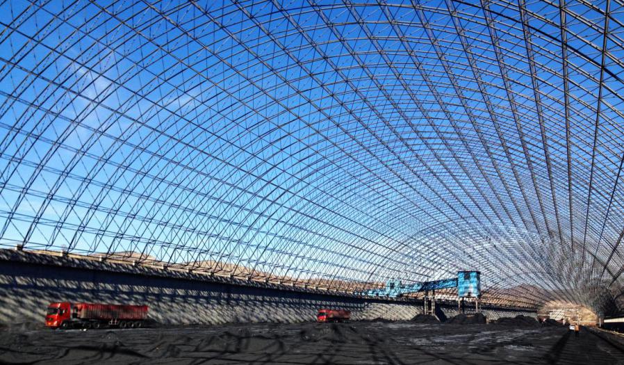 全省首次！山西建投四建集团马堡煤业关闭式储煤场工程《大跨度变截面螺栓球节点网壳施工要害手艺研究》荣获-402cc永利集团