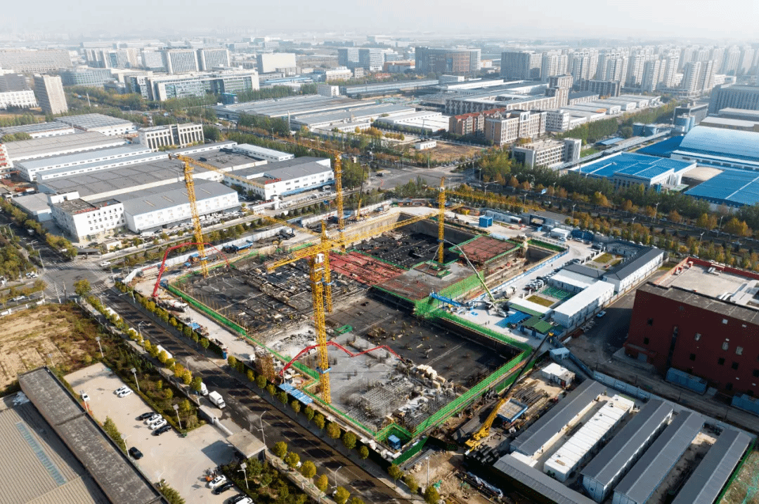 山西建投装置集团承建的天下一体化算力网络山西枢纽项目冲出“正负零”-402cc永利集团