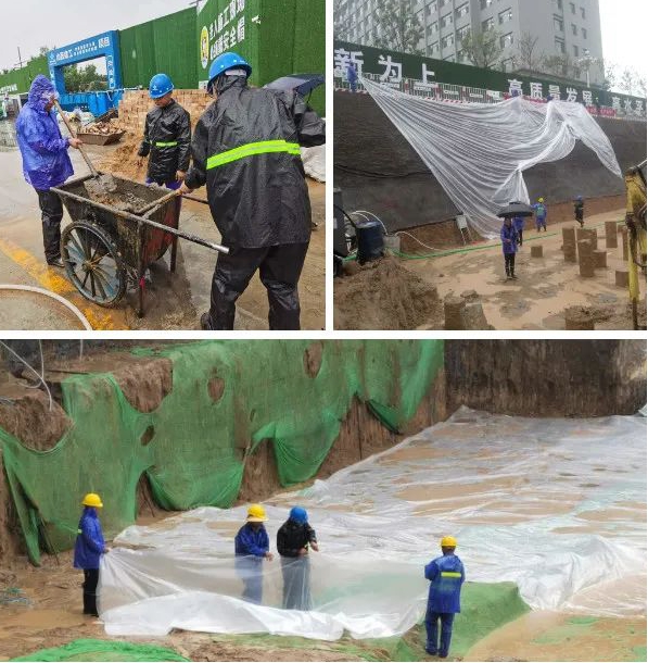 山西建投建工集团学府智能停车楼项目部党员带动青年突击迎风战雨保一线-402cc永利集团