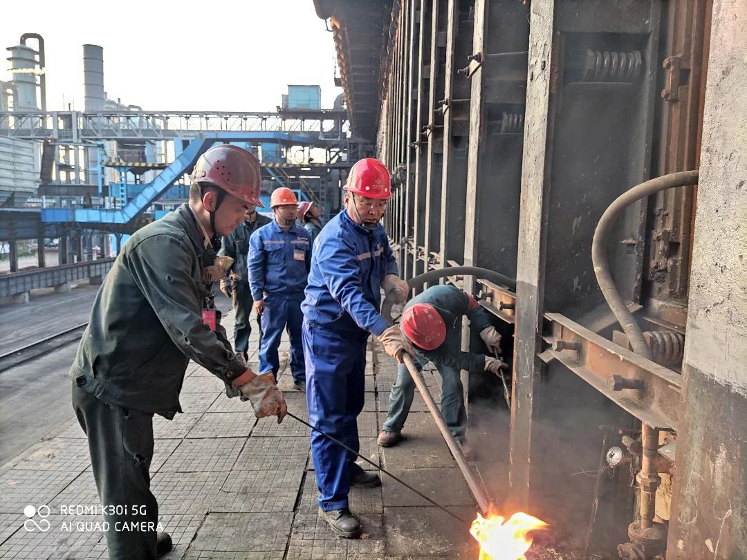 山西建投建工集团云南师宗煤焦化项目顺遂烘炉焚烧