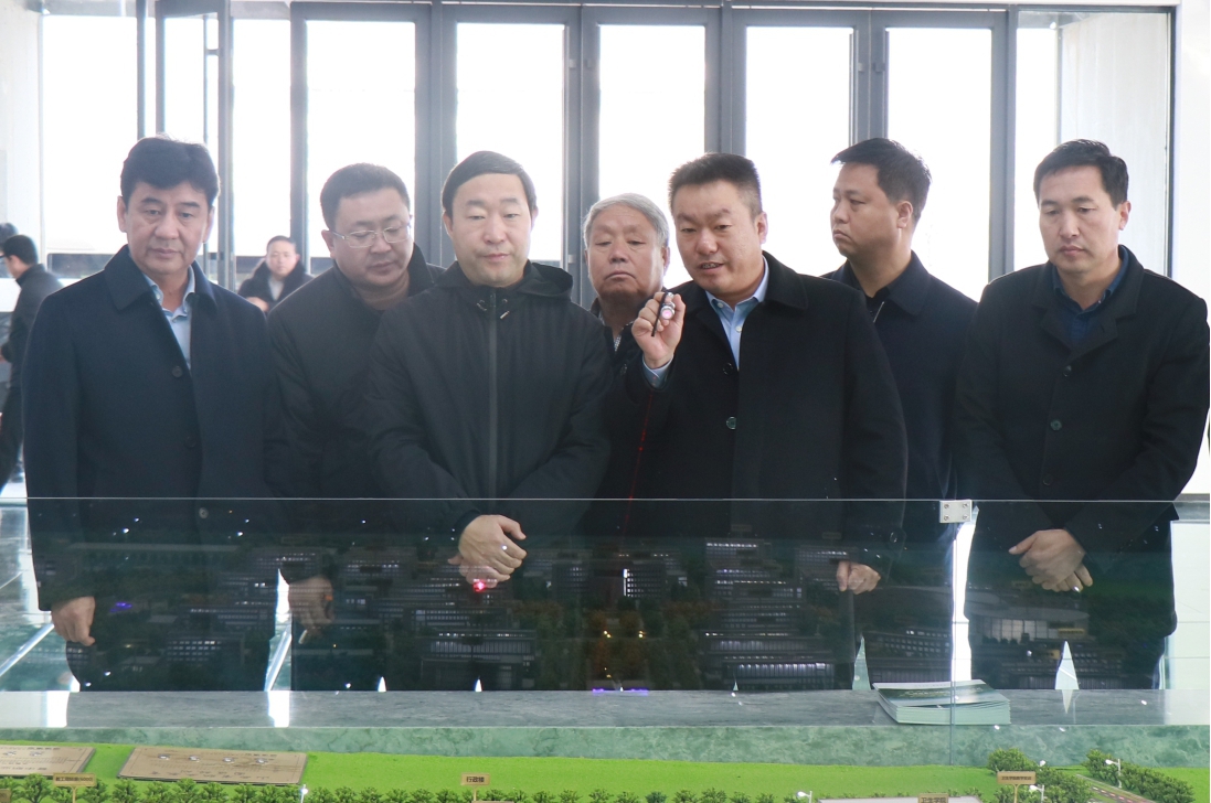 晋中市委副书记、市长常书铭一行到山西建投承建的山西职教城项目调研-402cc永利集团