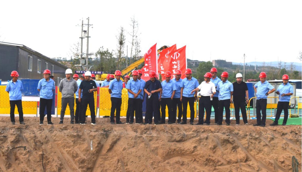 山西建投清静生产检查组在晋中指挥部在建项目开展汛期清静生产大检查