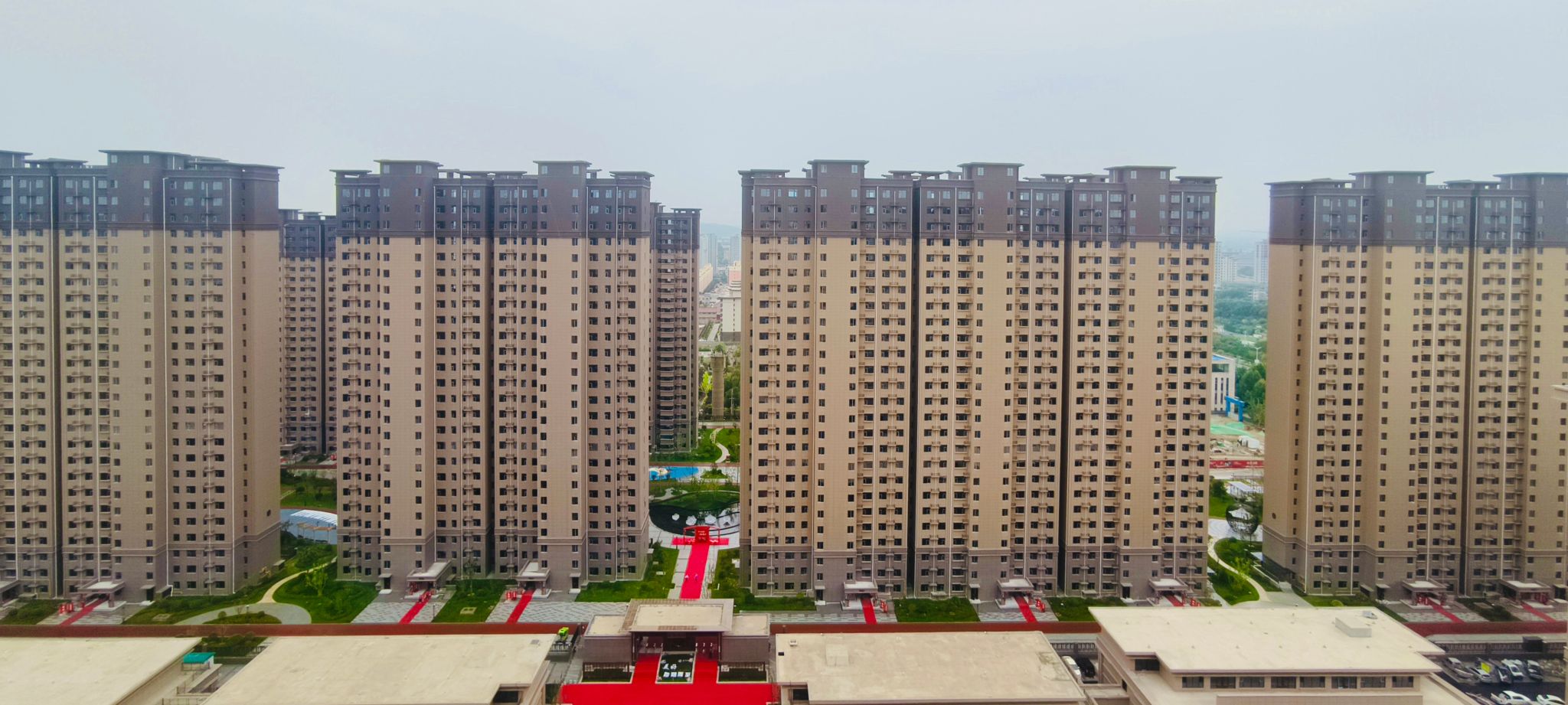山西建投一建集团承建的闻喜盛邦聚德苑项目顺遂交房